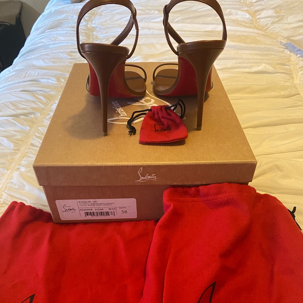 Christian Louboutin Rosalie Heels Size 38